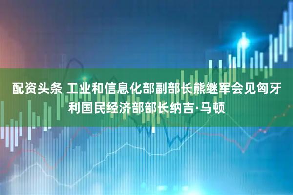 配资头条 工业和信息化部副部长熊继军会见匈牙利国民经济部部长纳吉·马顿